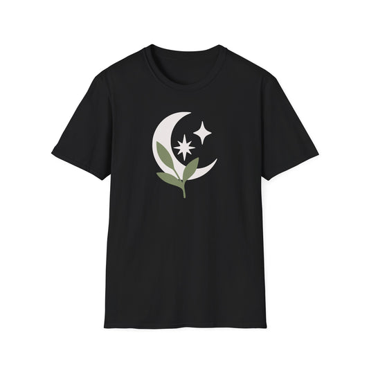 Rooted in Moonlight Tee - Yoga inspired Design