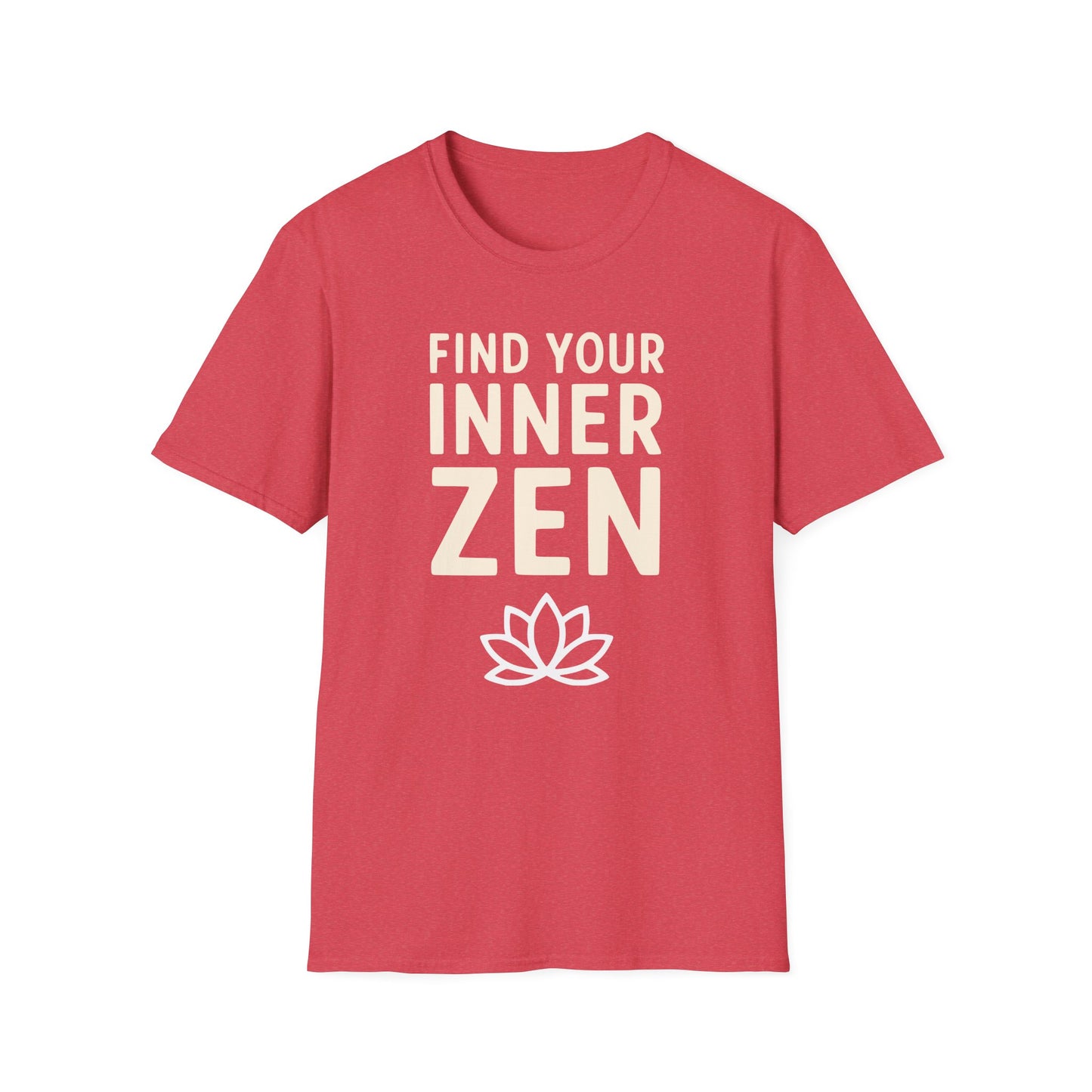 Find Your Inner Zen Tee - Yoga Inspired Design