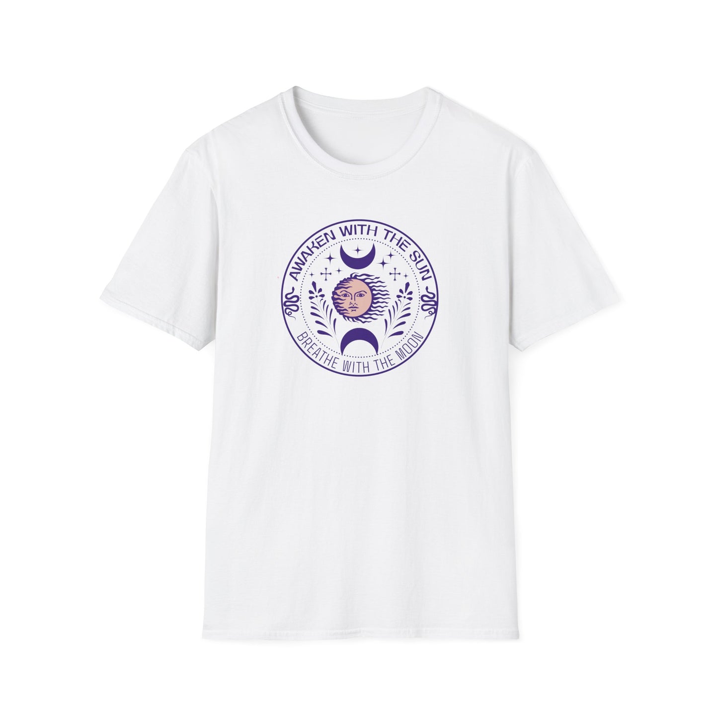 Awaken With The Sun Breathe With The Moon Tee