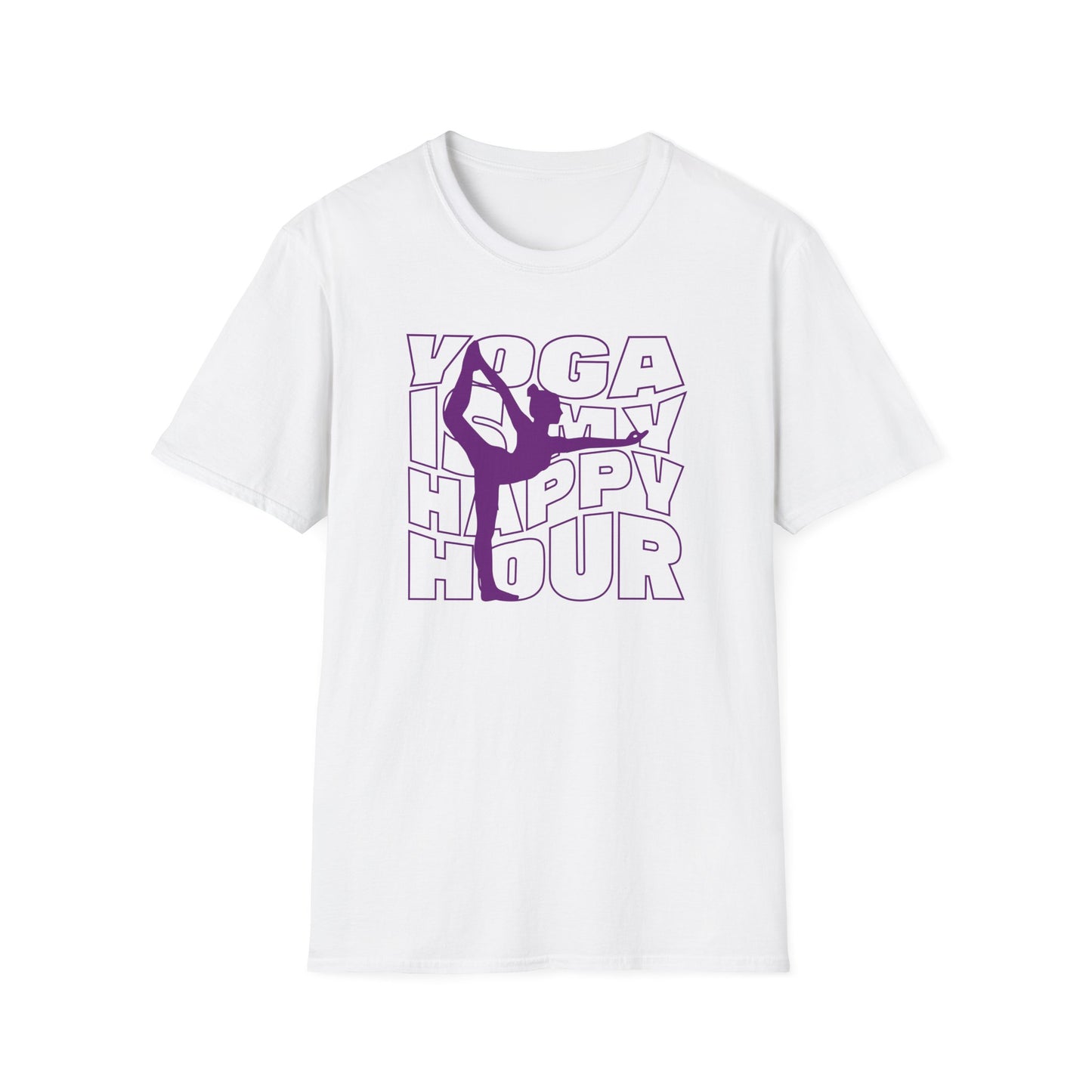 Yoga Is My Happy Hour Tee