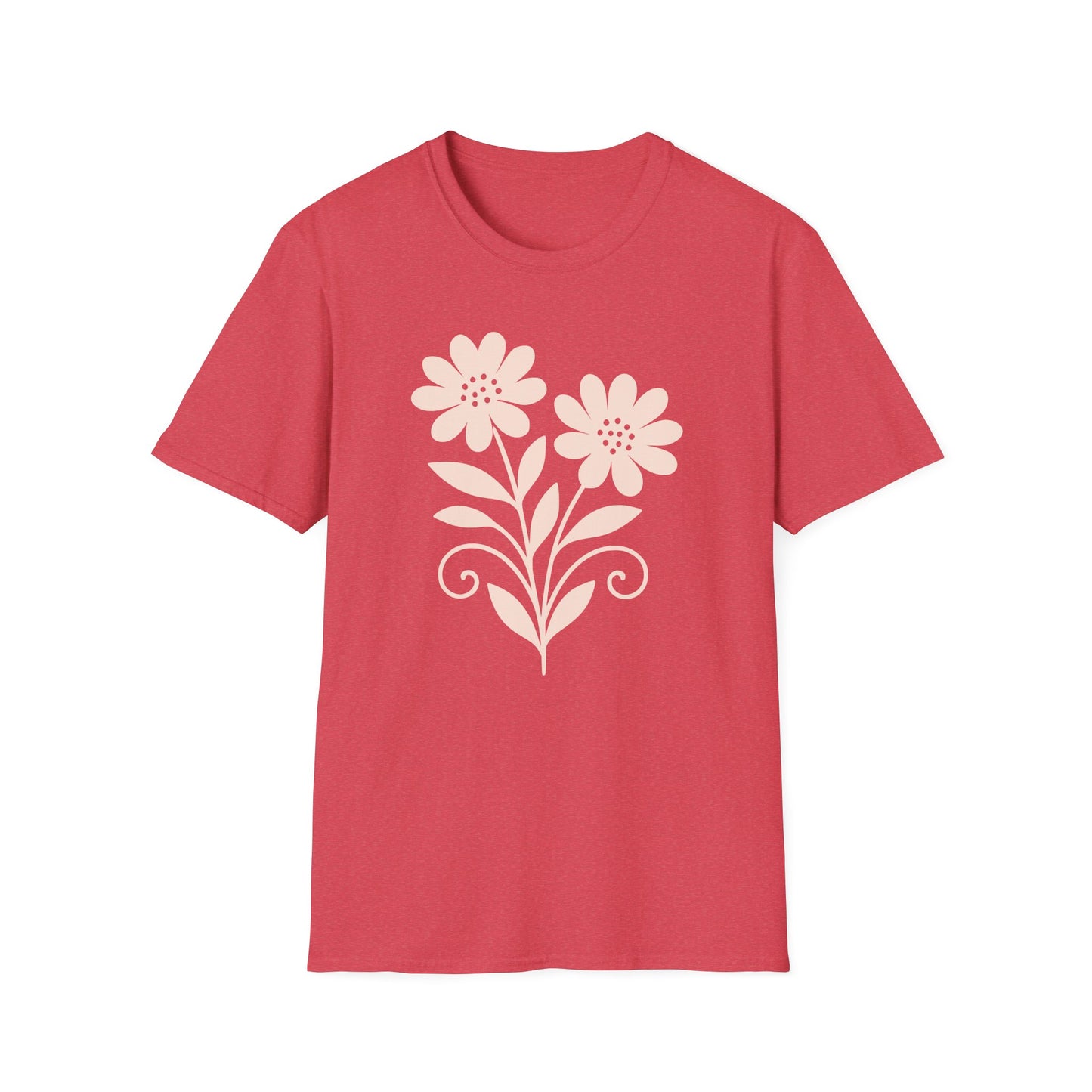 Twin Bloom Tee - Yoga inspired Design