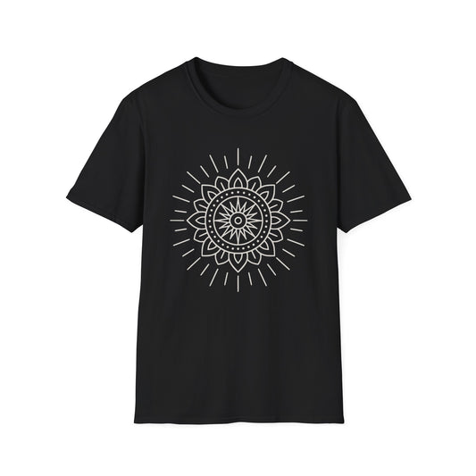 Radiant Core Tee - Yoga inspired Design