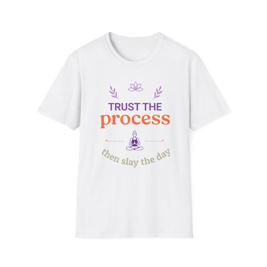 Trust The Process Then Slay The Day Tee