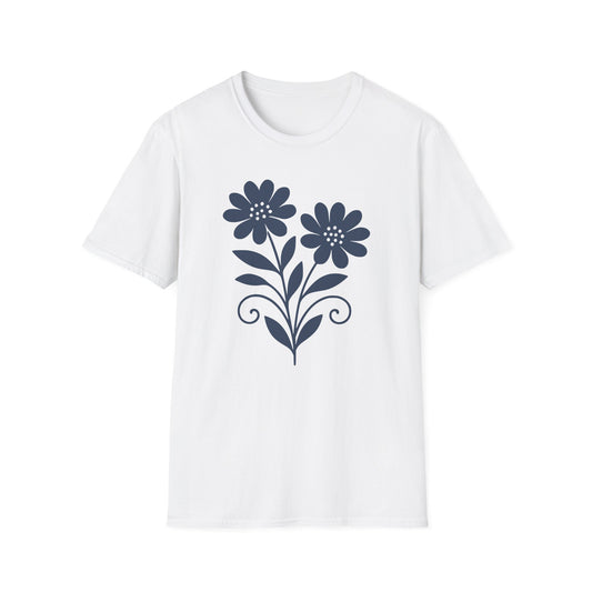 Twin Bloom Tee - Yoga inspired Design