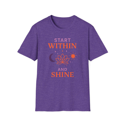 Start Within And Shine Tee