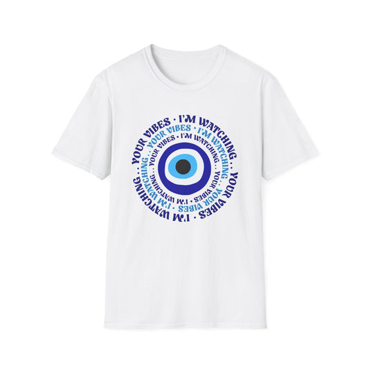 I'm Watching Your Vibes Tee - Yoga Inspired Design