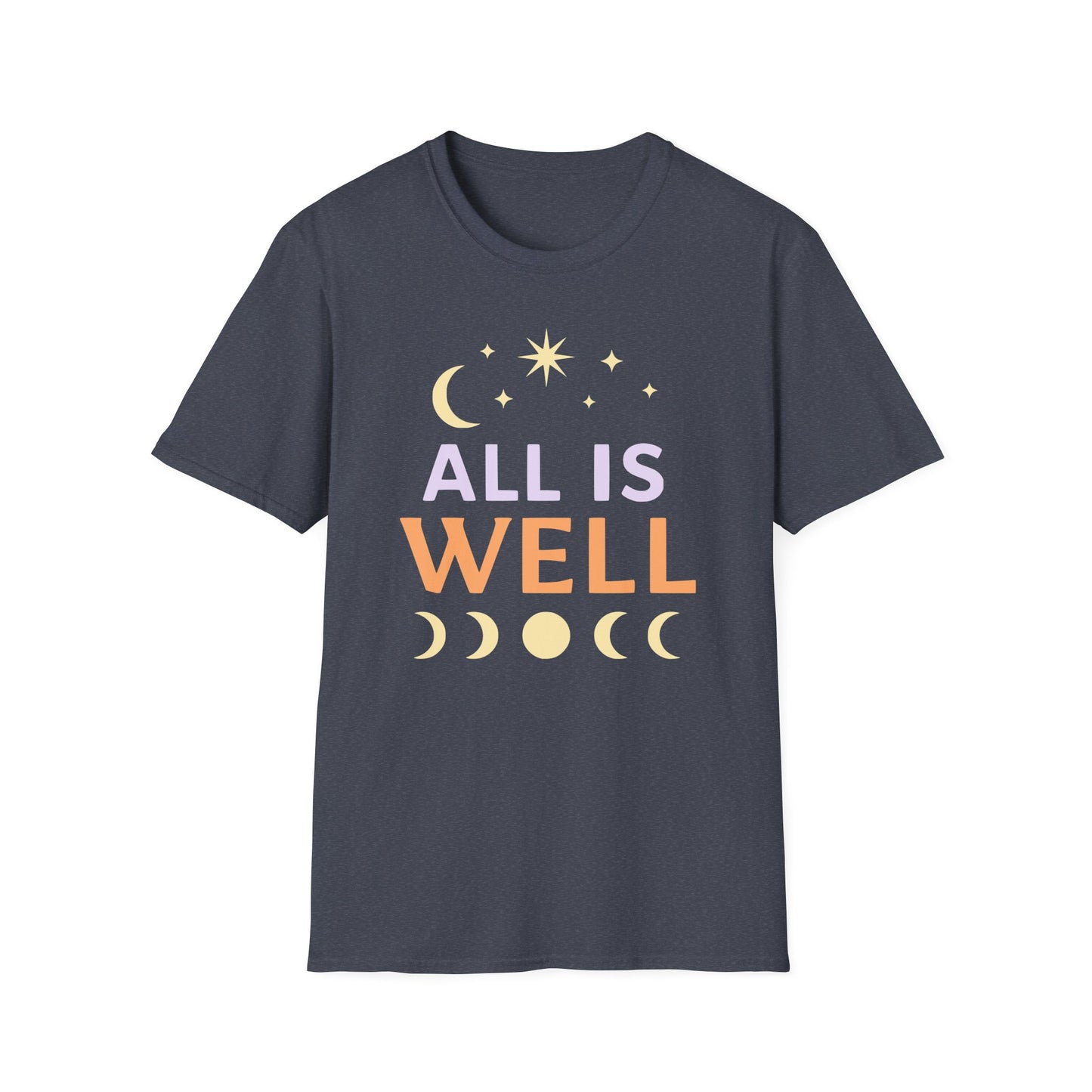 All Is Well T-Shirt - Yoga Inspired Design