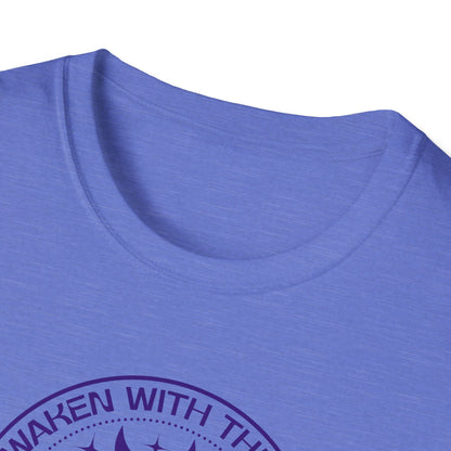 Awaken  With The Sun Breathe With The Moon Tee