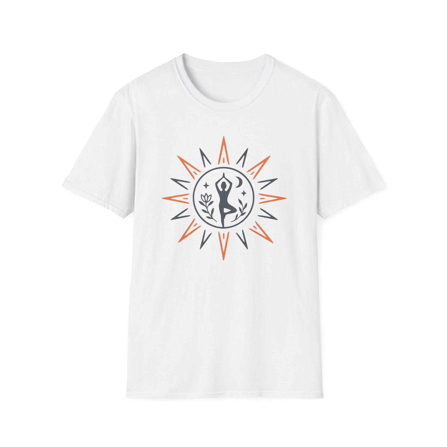 Mindful Living Tee - Yoga inspired Design
