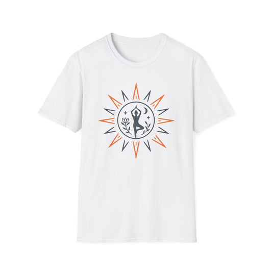 Mindful Living Tee - Yoga inspired Design