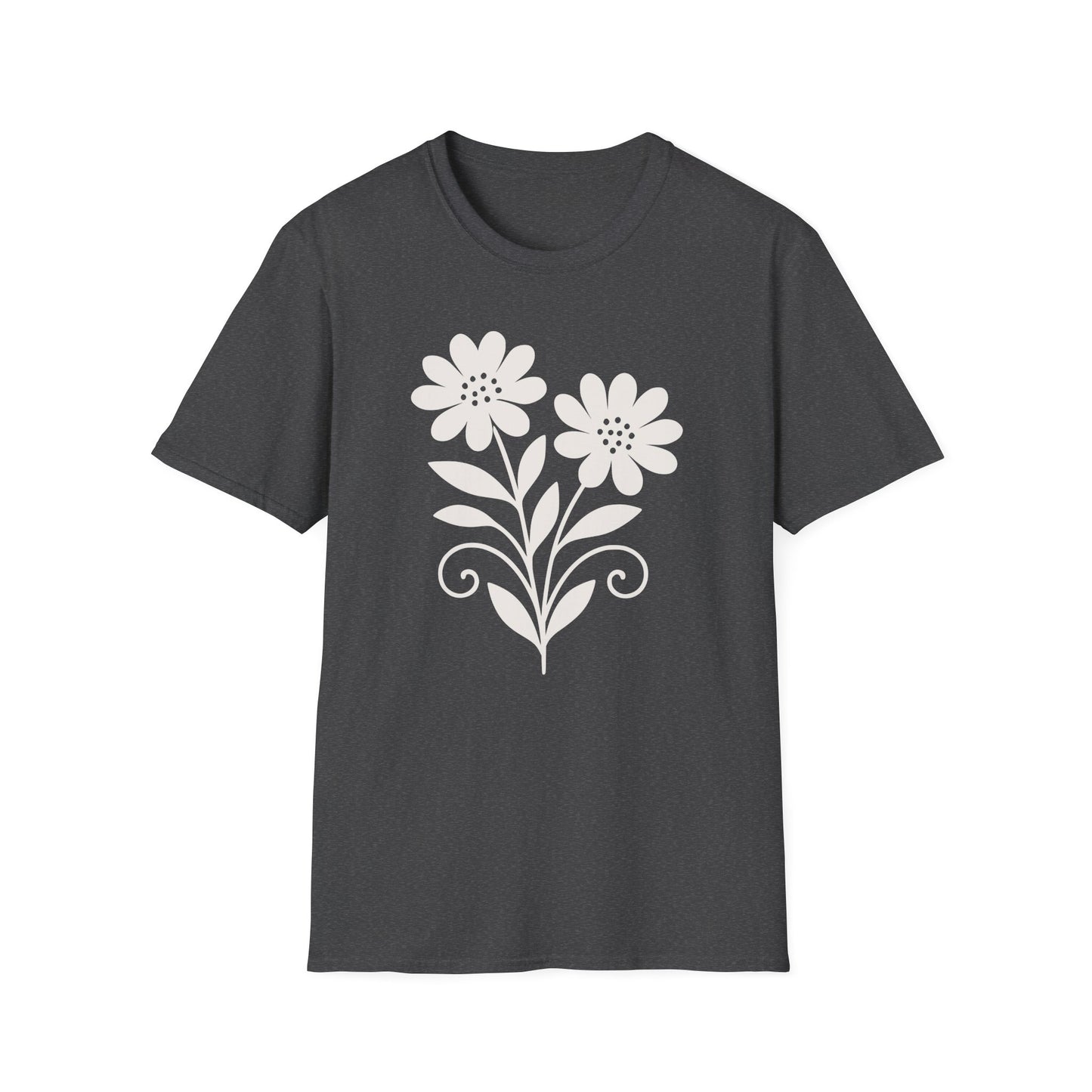 Twin Bloom Tee - Yoga inspired Design