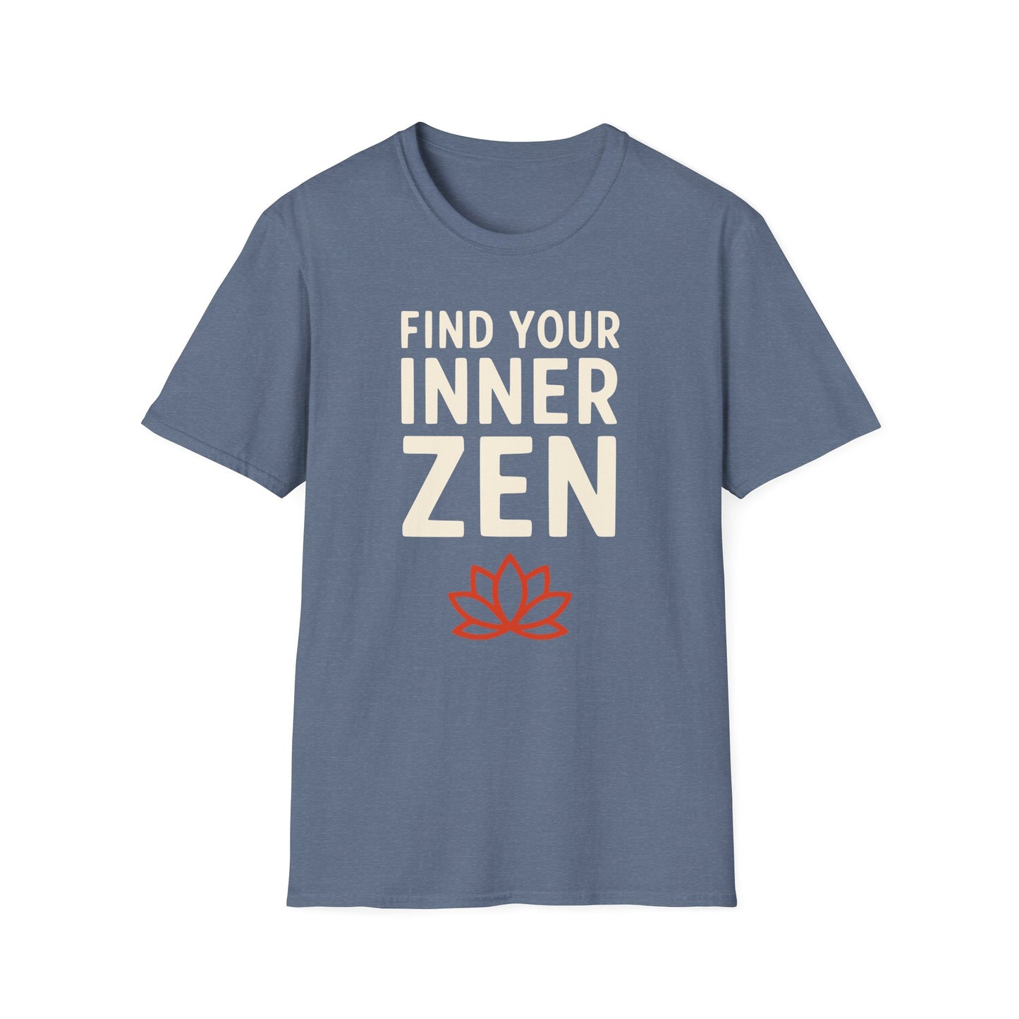 Find Your Inner Zen Tee - Yoga Inspired Design