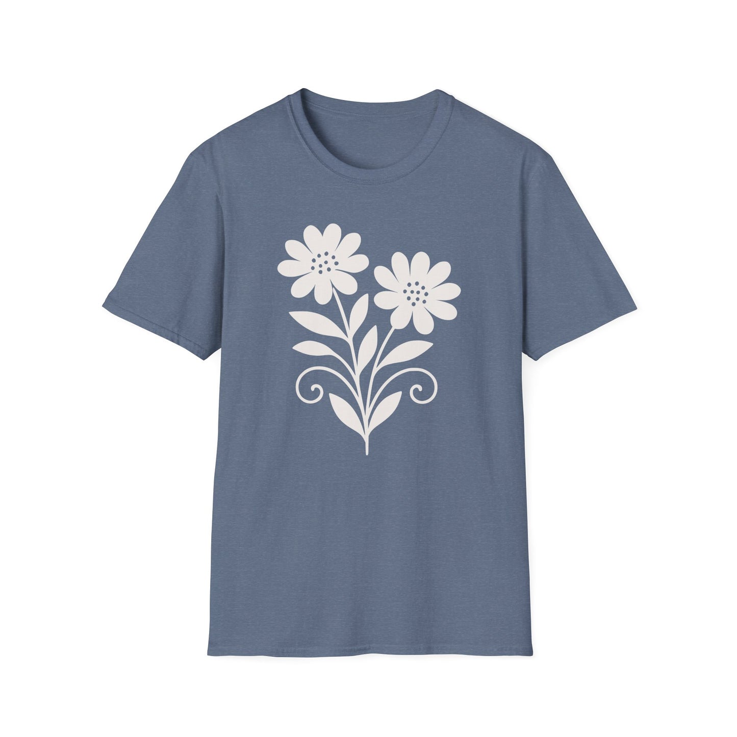 Twin Bloom Tee - Yoga inspired Design