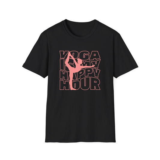 Yoga Is My Happy Hour Tee