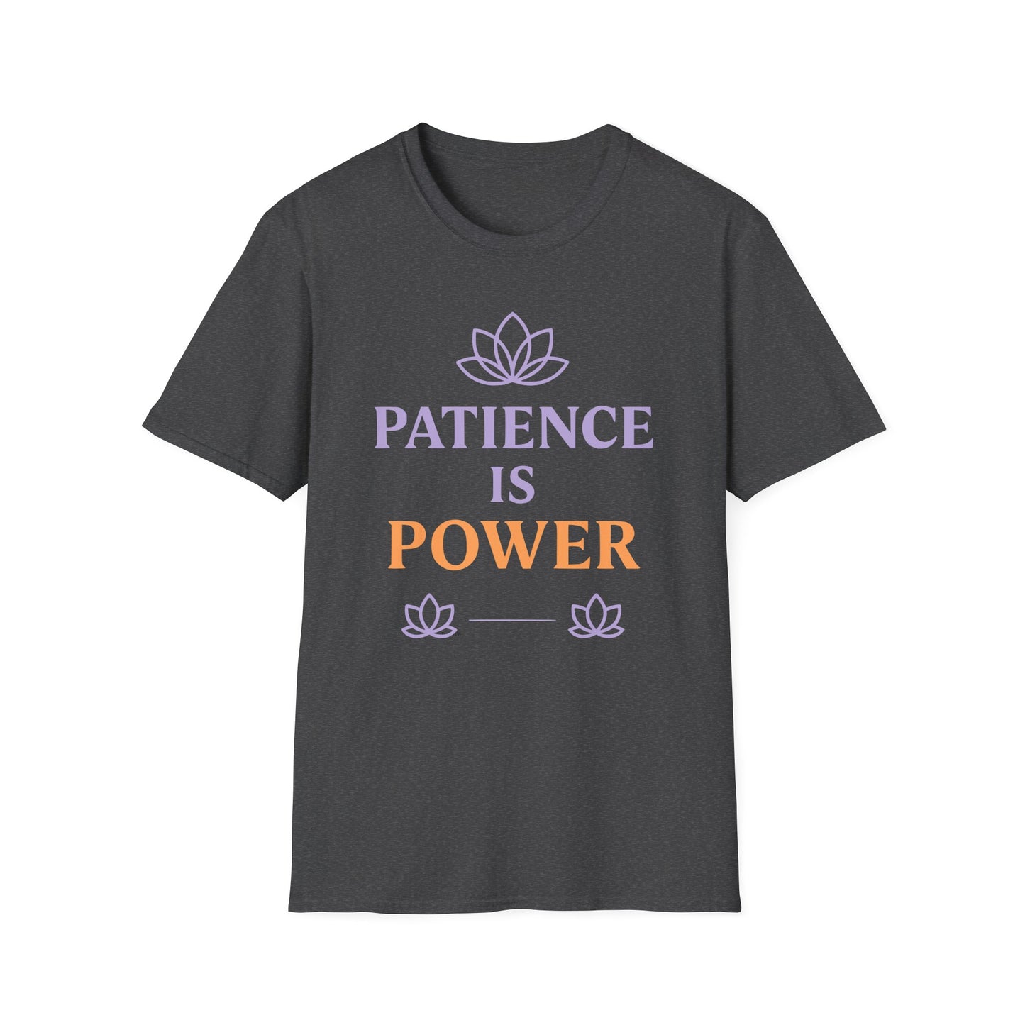 Patience Is Power T-Shirt - Yoga Inspired Design