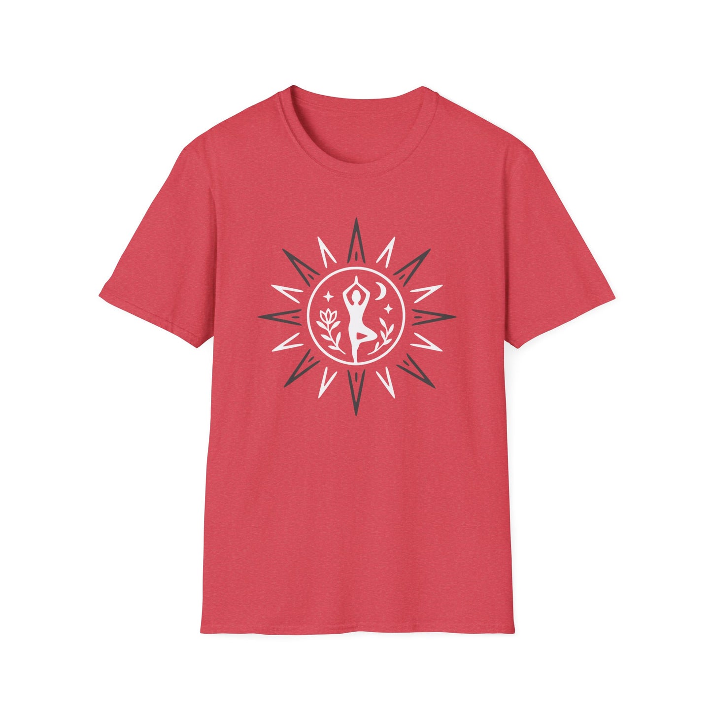 Mindful Living Tee - Yoga inspired Design