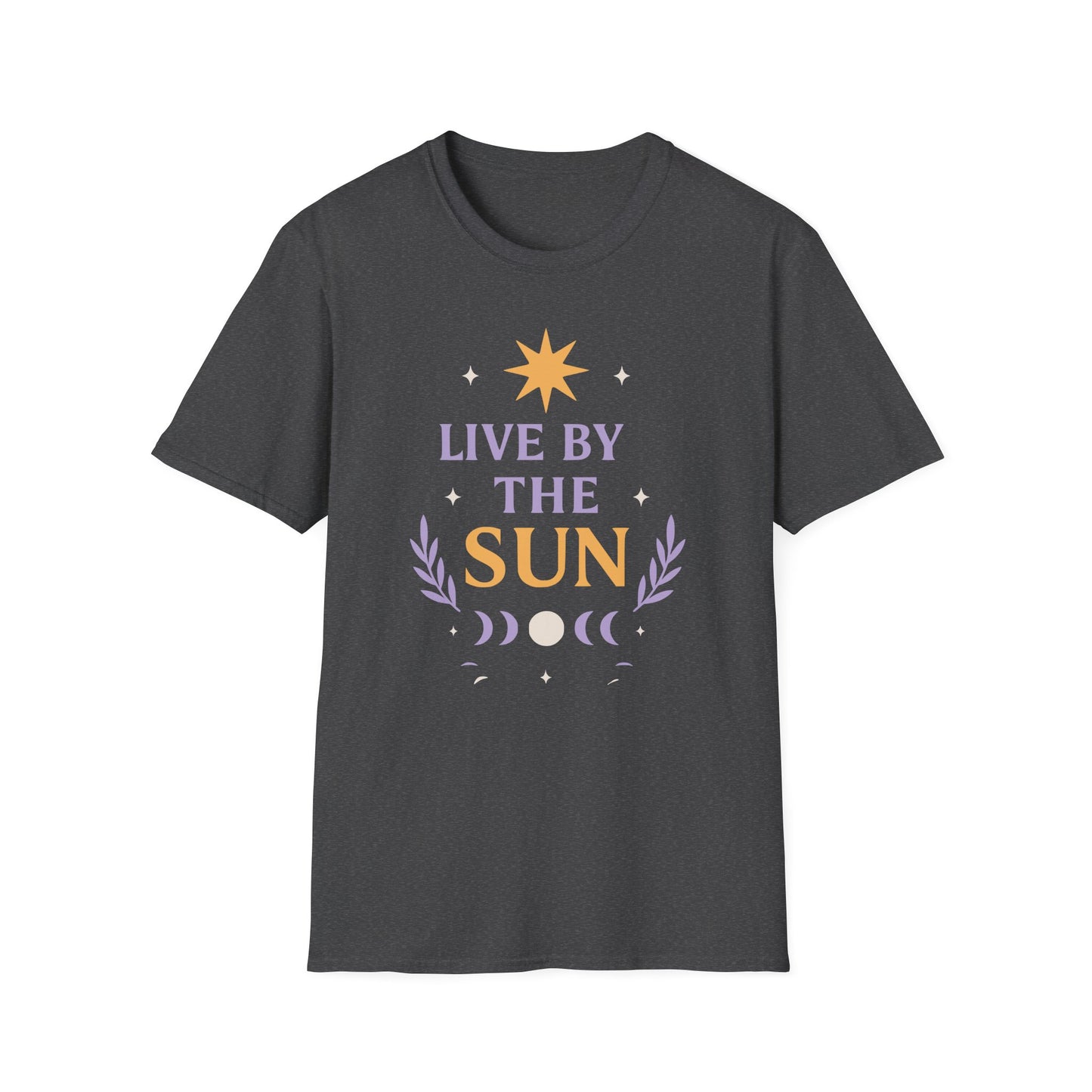 Live By The Sun Tee - Yoga inspired Design