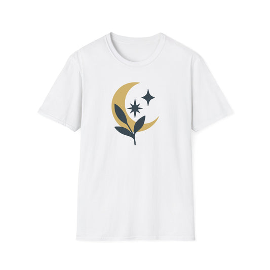 Rooted in Moonlight Tee - Yoga inspired Design