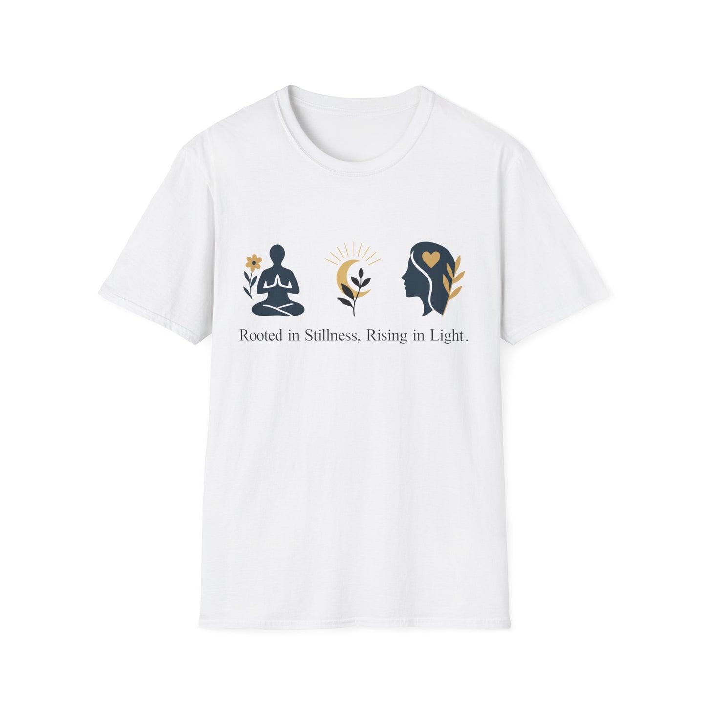 Awakened Bloom Tee - Yoga inspired Design