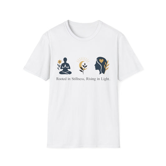 Awakened Bloom Tee - Yoga inspired Design