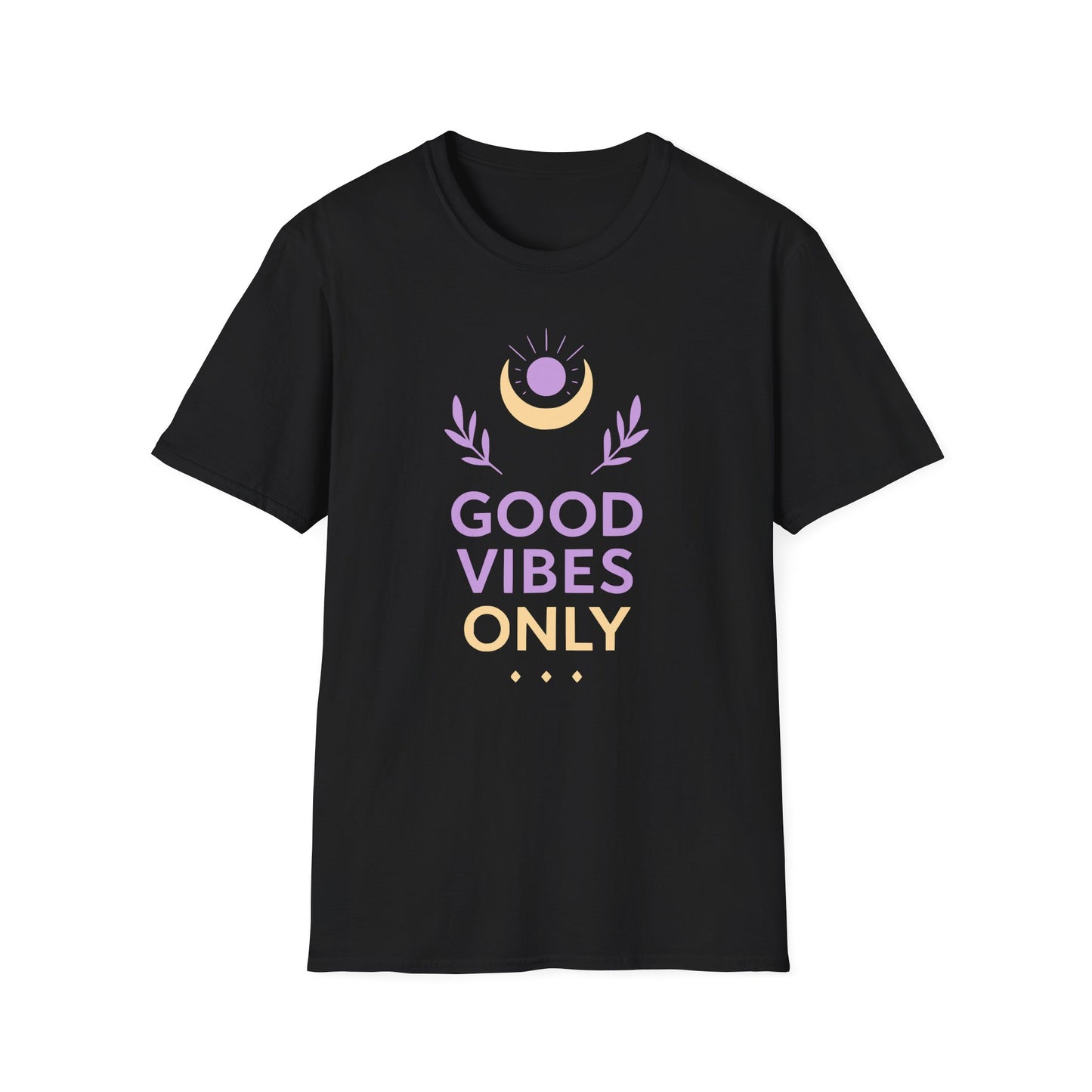 Good Vibes Only Tee - Yoga Inspired Design