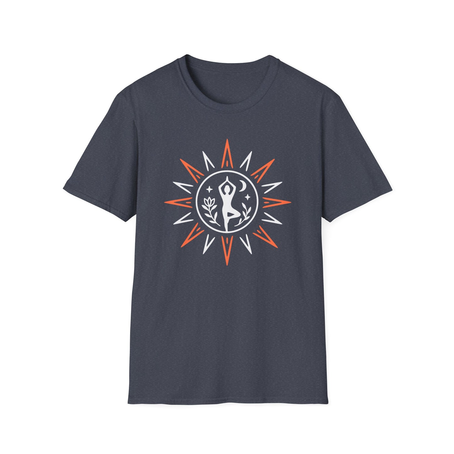 Mindful Living Tee - Yoga inspired Design