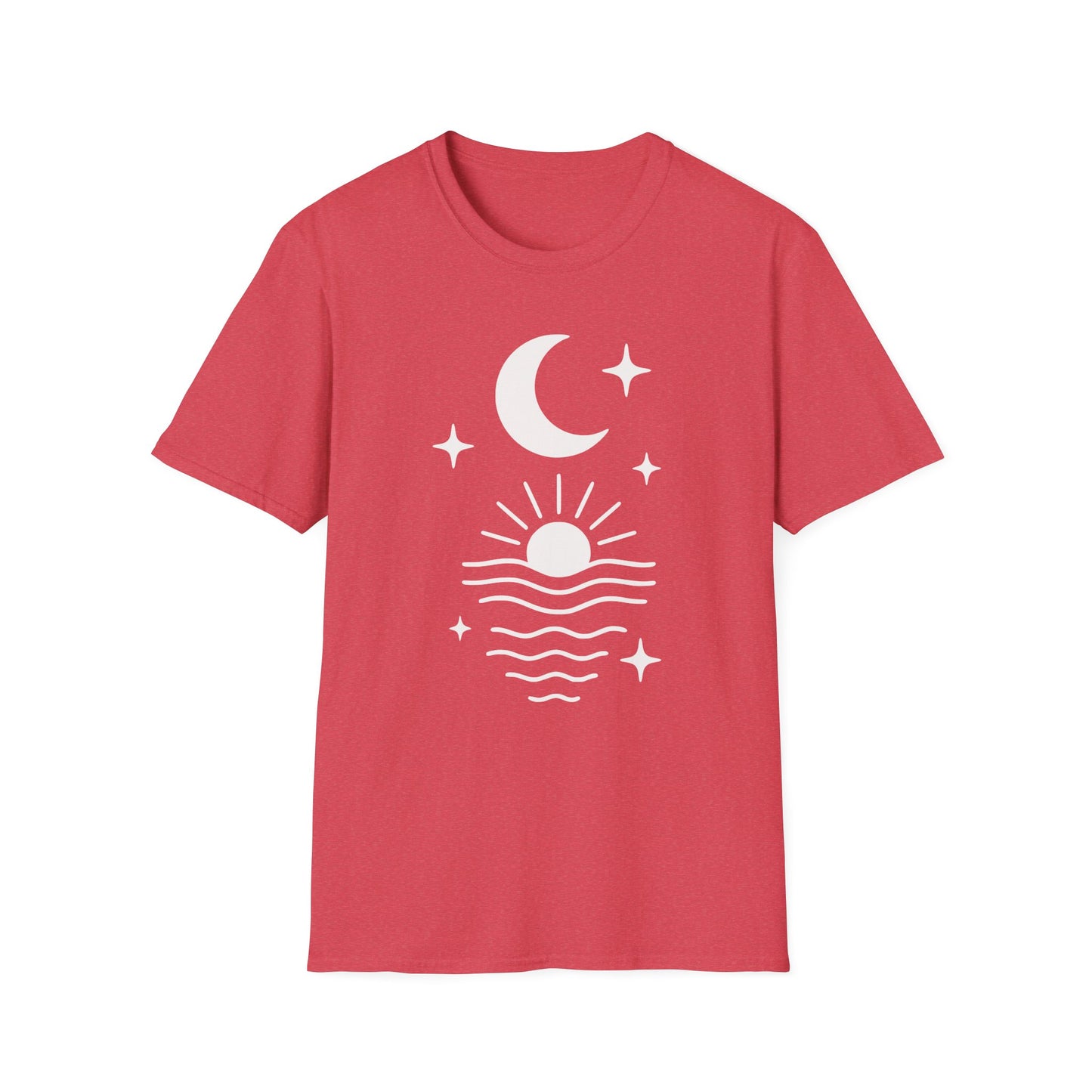 Lunar Flow Tee 2- Yoga inspired Design