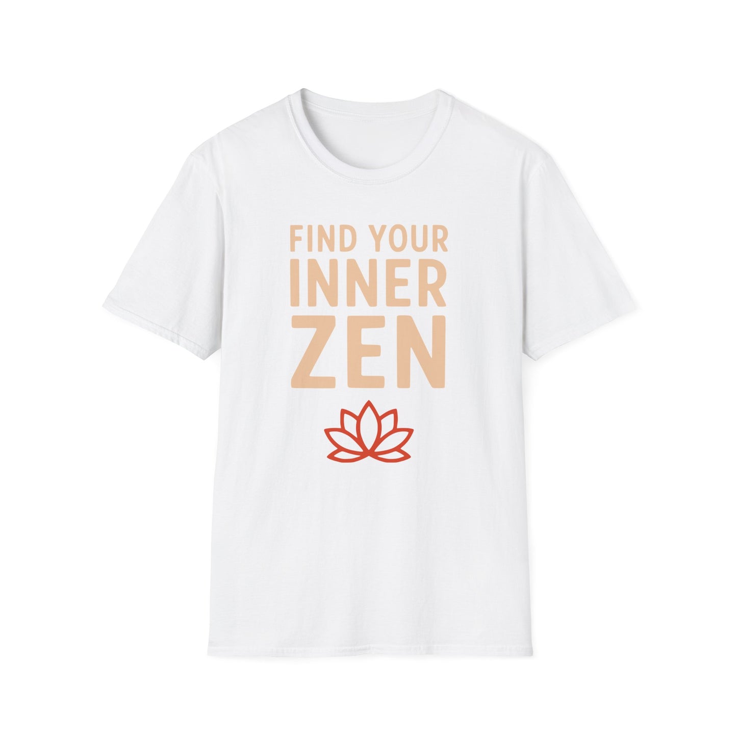Find Your Inner Zen Tee - Yoga Inspired Design