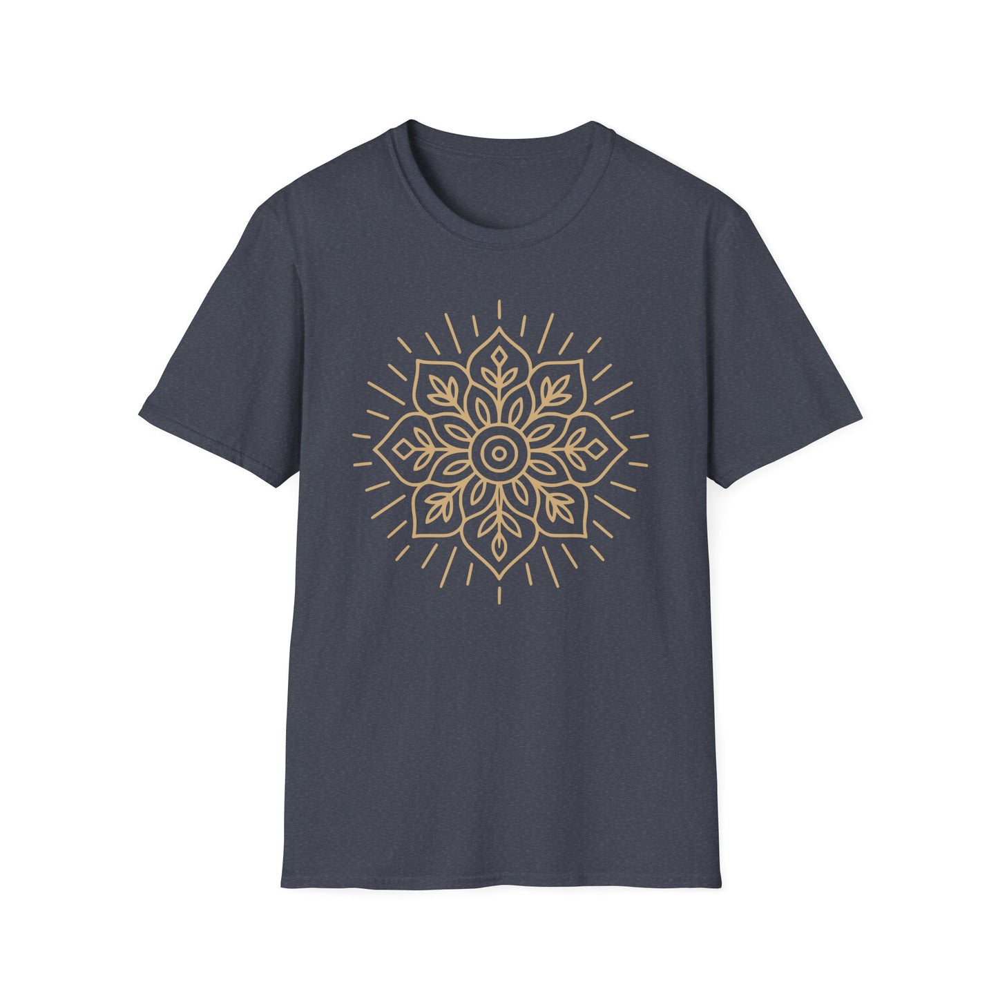 Radiant Bloom Tee - Yoga inspired Design