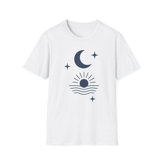 Lunar Flow Tee - Yoga inspired Design