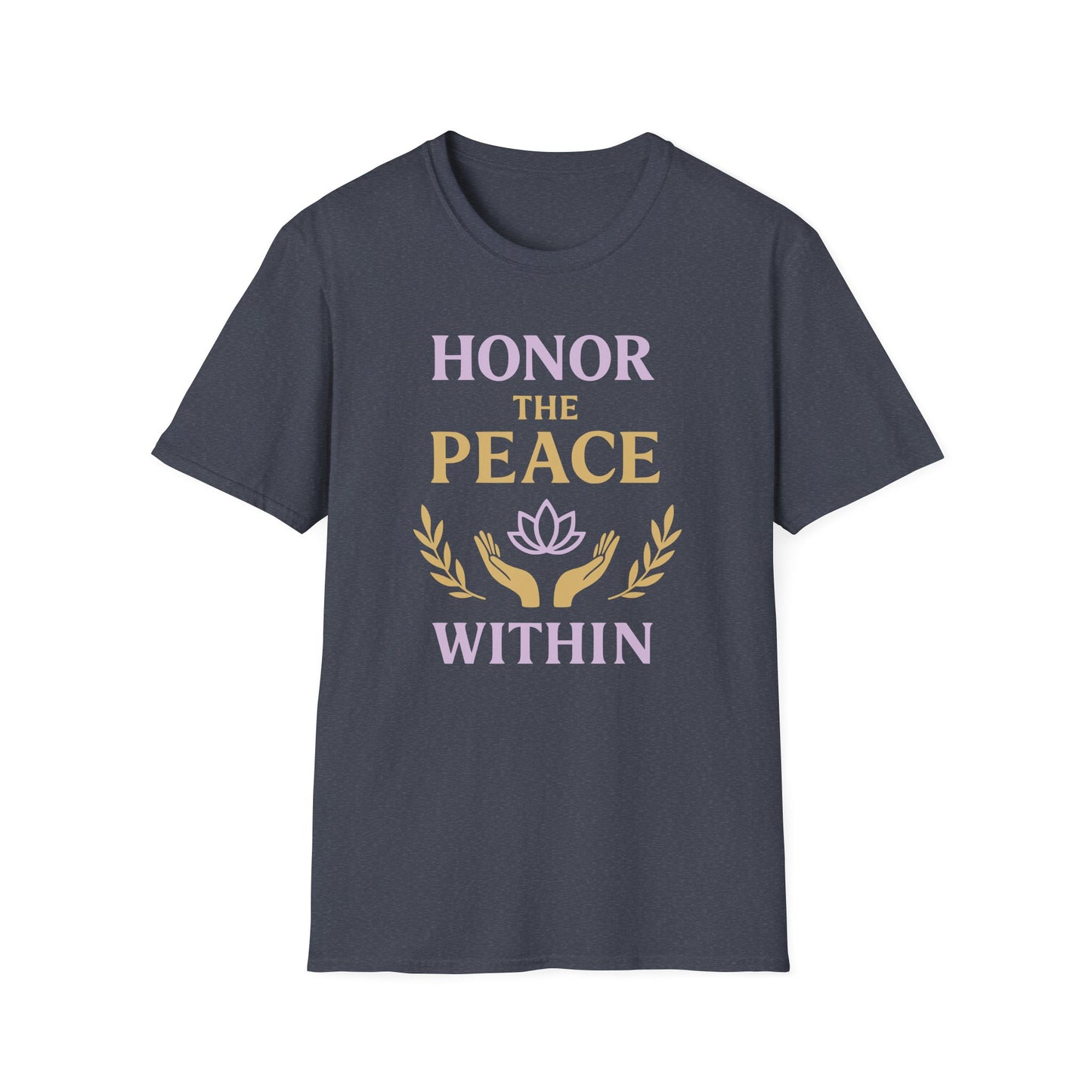 Honor The Peach Within Tee - Yoga Inspired Design