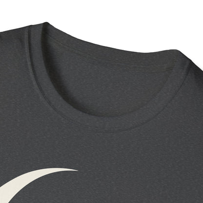 Lunar Bloom — Crescent Moon Floral Tee