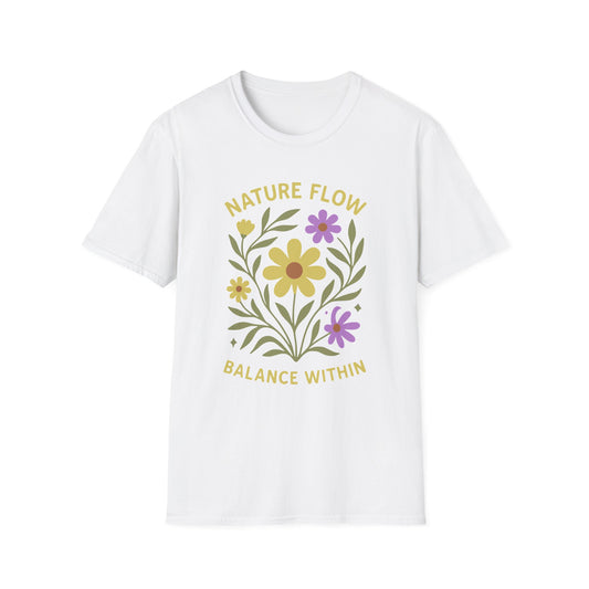 Nature Flow Balance Within Tee - Yoga Inspired Design