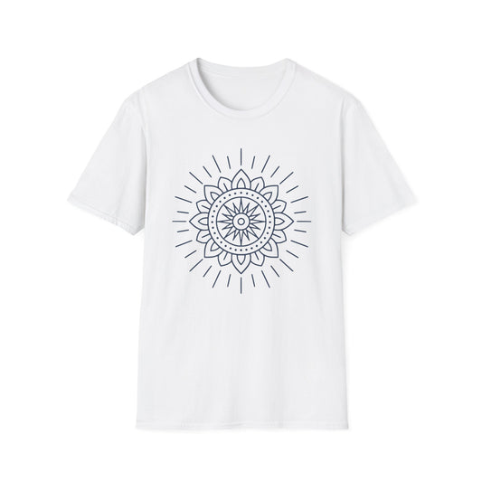 Radiant Core Tee - Yoga inspired Design