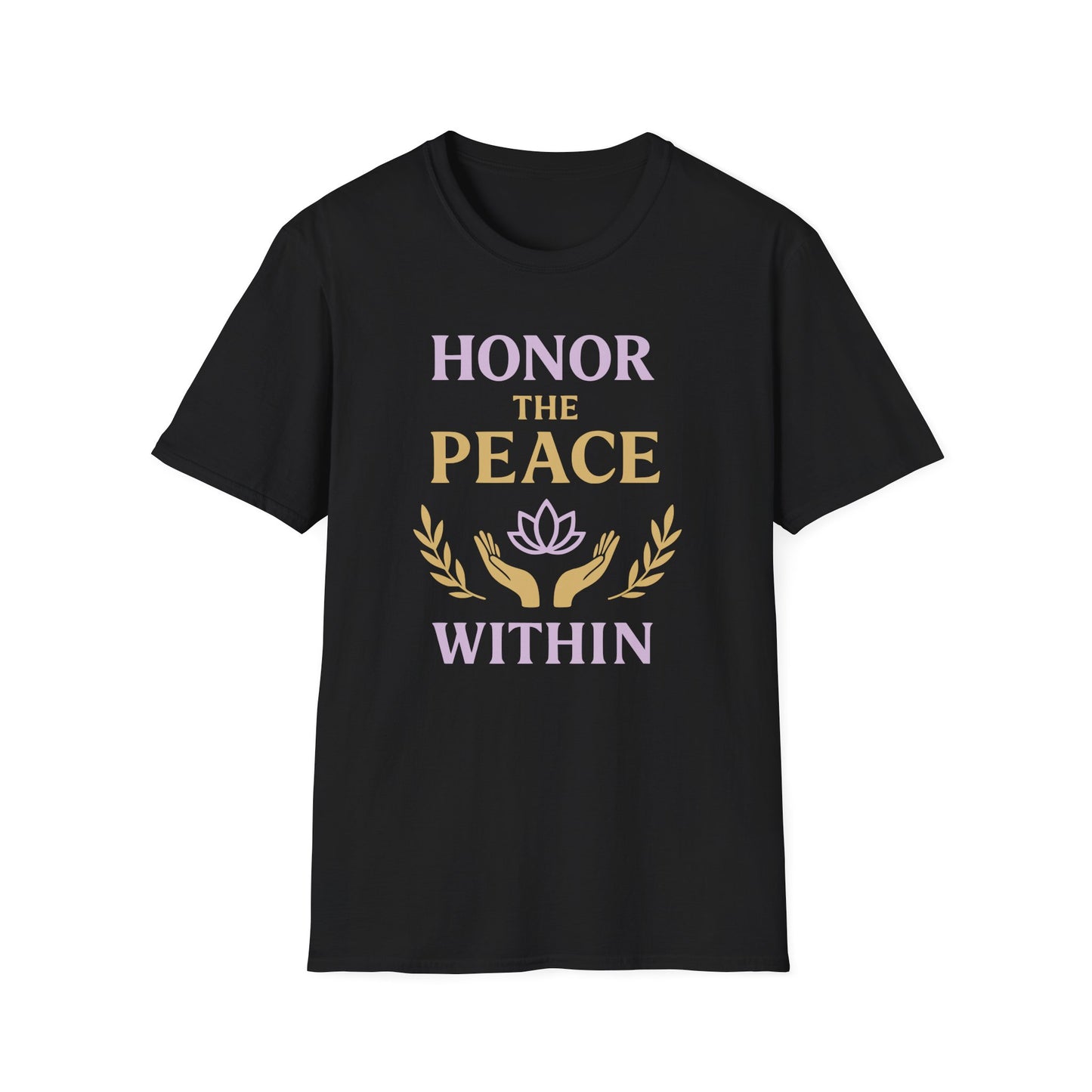 Honor The Peach Within Tee - Yoga Inspired Design