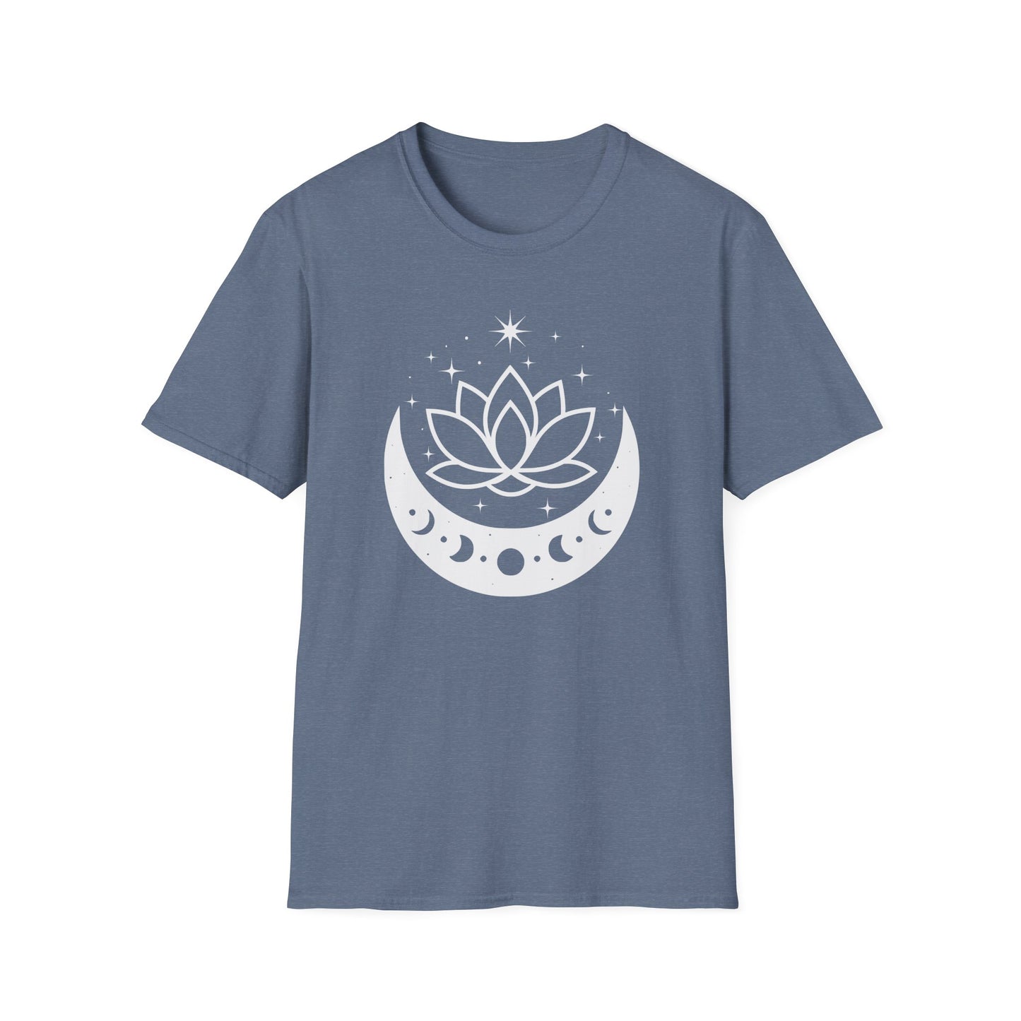 Align with the Moon Tee - Yoga Inspired Design