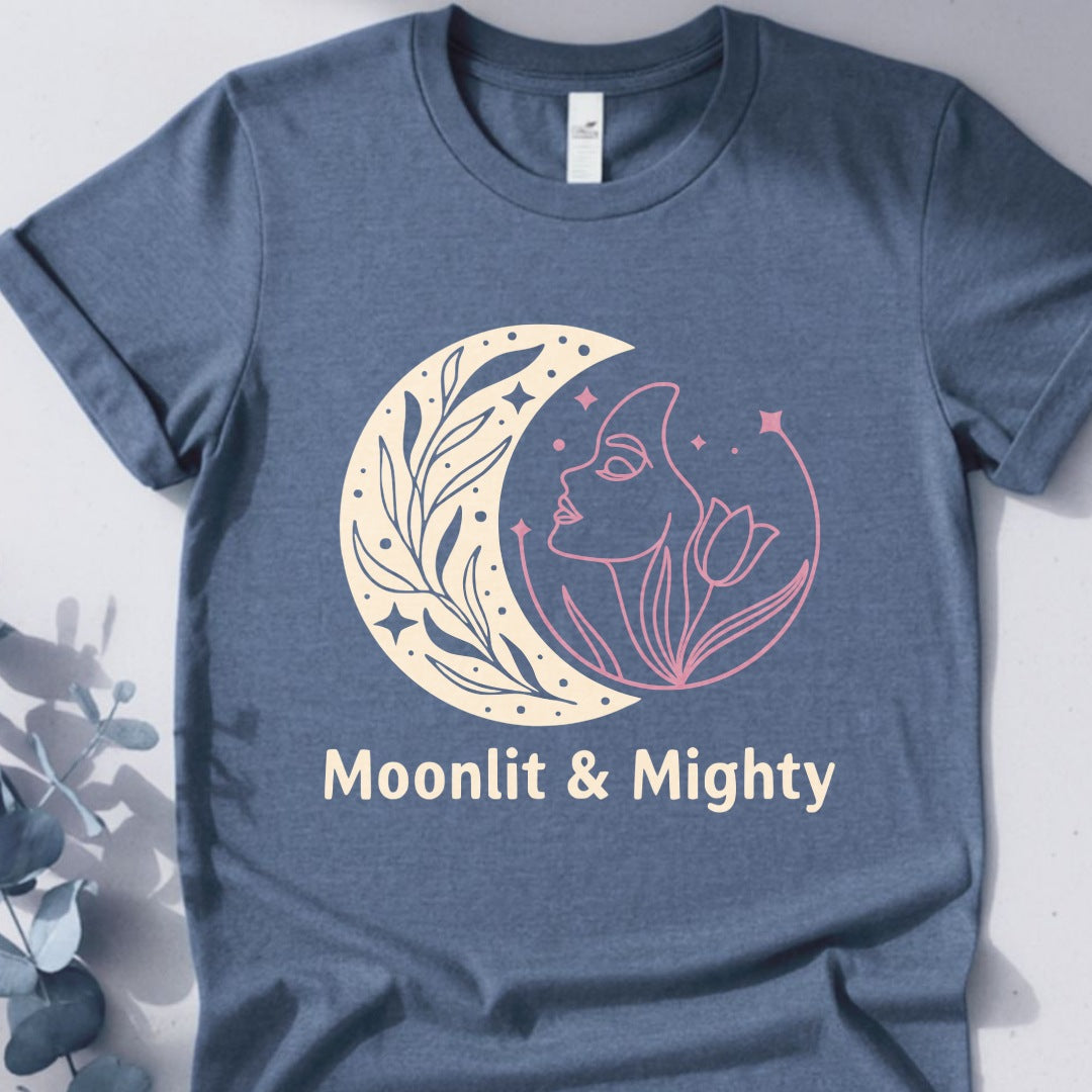 Celestial Muse Tee- Yoga Inspired Design