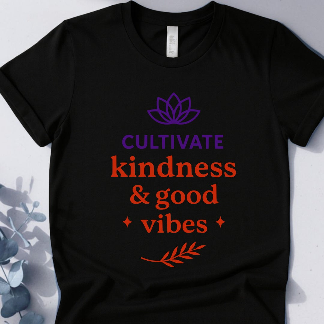 Cultivate Kindness & Good Vibes- Yoga Inspired Design