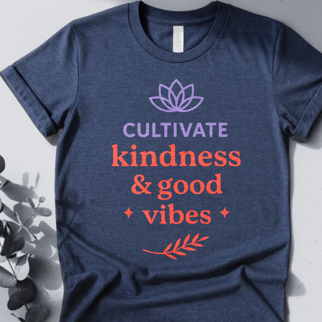 Cultivate Kindness & Good Vibes- Yoga Inspired Design