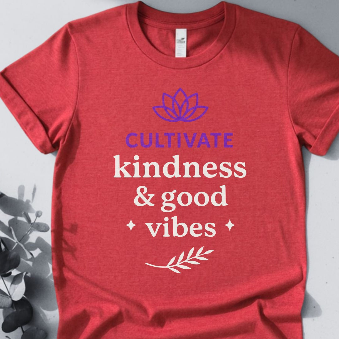 Cultivate Kindness & Good Vibes- Yoga Inspired Design