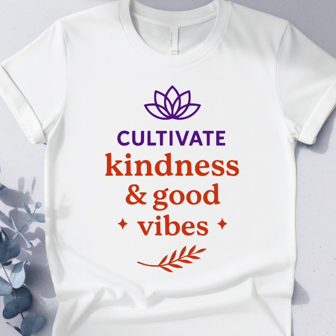 Cultivate Kindness & Good Vibes- Yoga Inspired Design