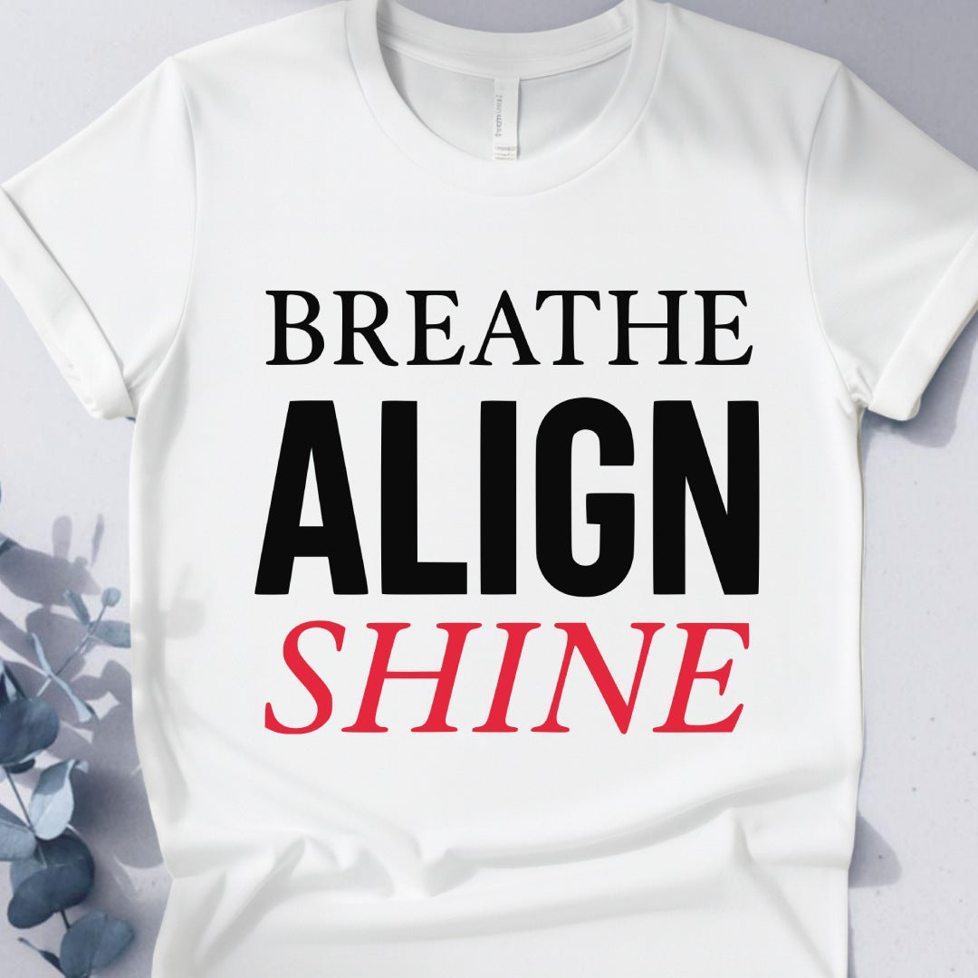 Breathe Align Shine T-Shirt