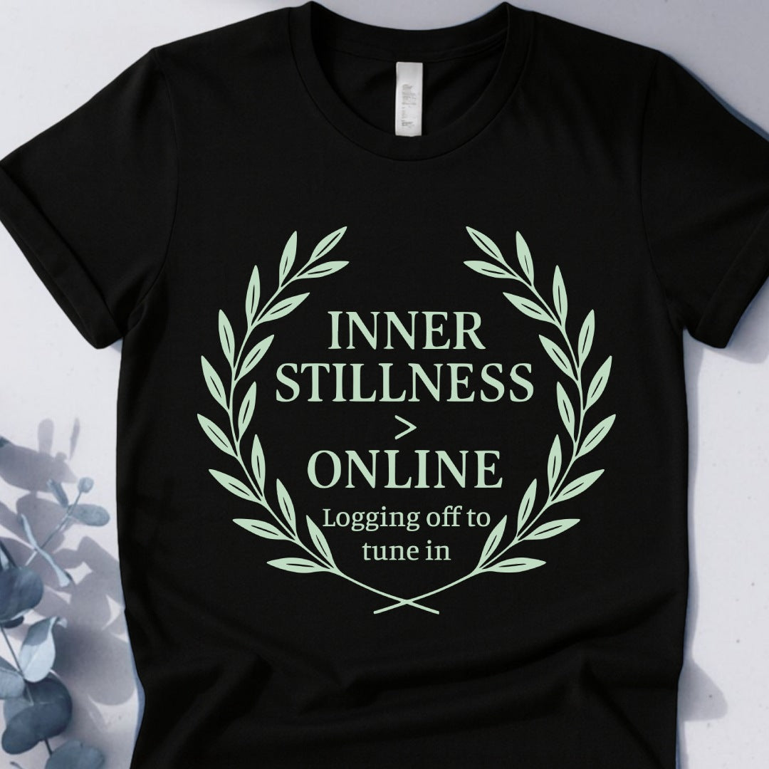 Inner Stillness > Online Logging Off To Tune In - Yoga inspired Design