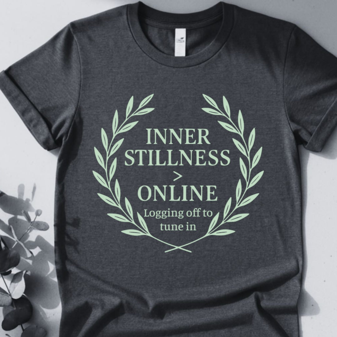 Inner Stillness > Online Logging Off To Tune In - Yoga inspired Design