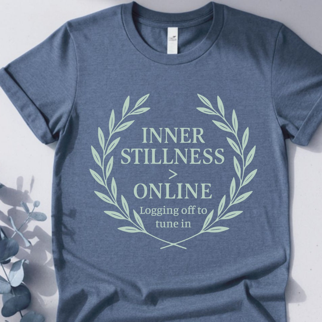 Inner Stillness > Online Logging Off To Tune In - Yoga inspired Design