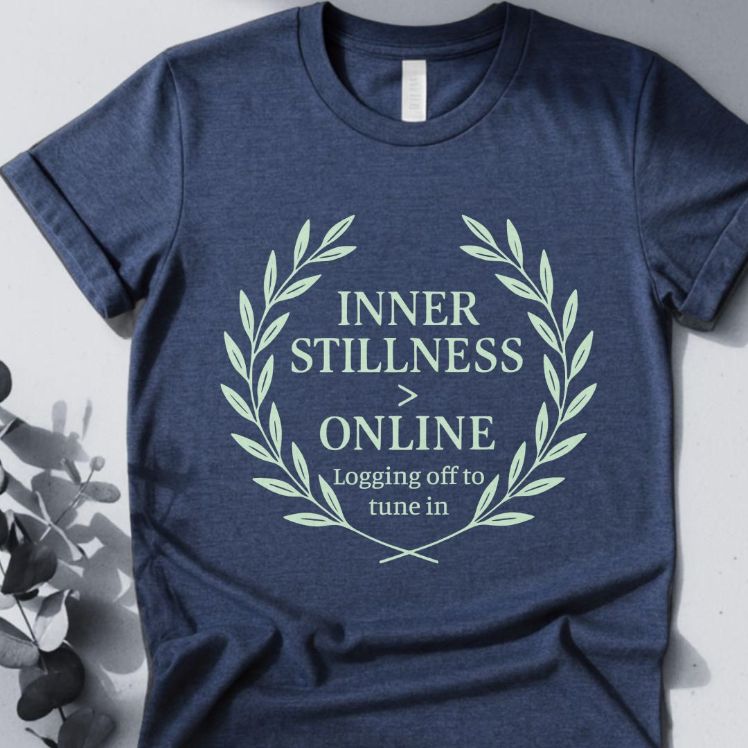 Inner Stillness > Online Logging Off To Tune In - Yoga inspired Design