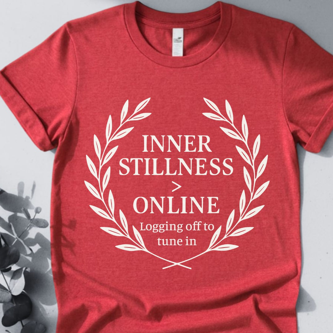 Inner Stillness > Online Logging Off To Tune In - Yoga inspired Design