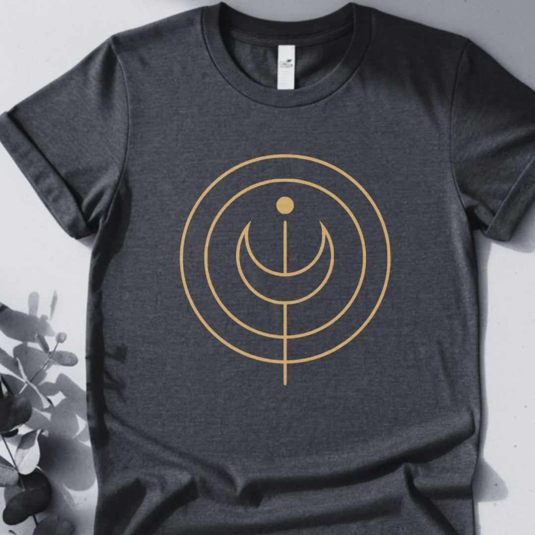 Sacred Bloom Tee - Yoga inspired Design