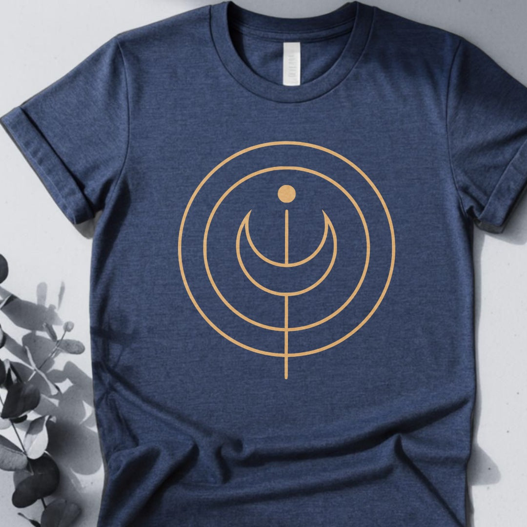 Sacred Bloom Tee - Yoga inspired Design