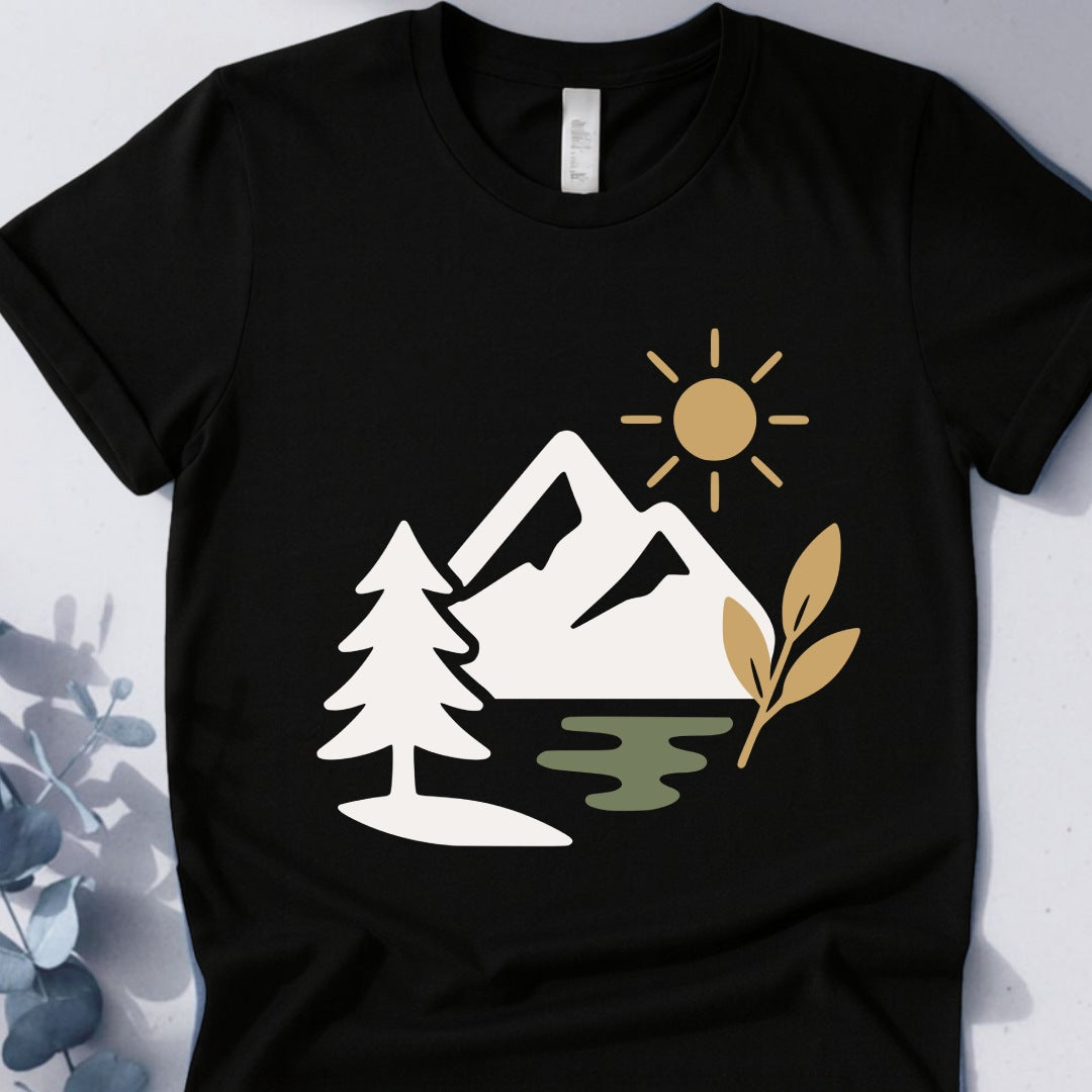 Rooted in Nature Tee - Yoga inspired Design